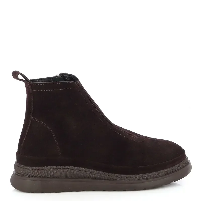 Дамски Равни Боти VERONELLA – 261-13 BROWN SUEDE