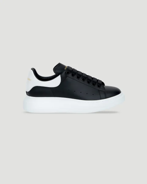 Oversized Sneaker in Black and White