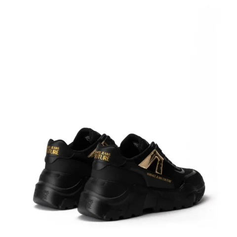 Дамски черни спортни обувки VERSACE JEANS — снимка 8