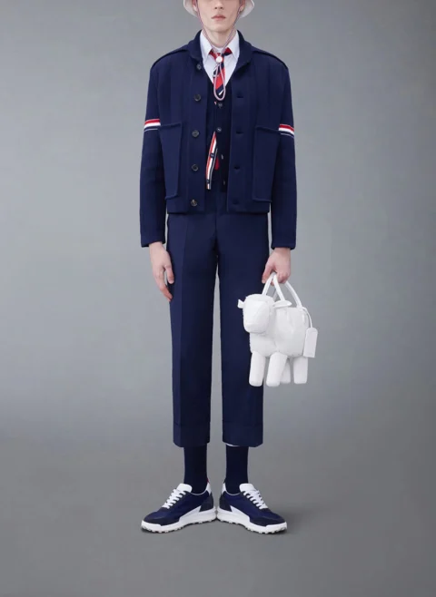 Яке с кашмир Thom Browne — снимка 3