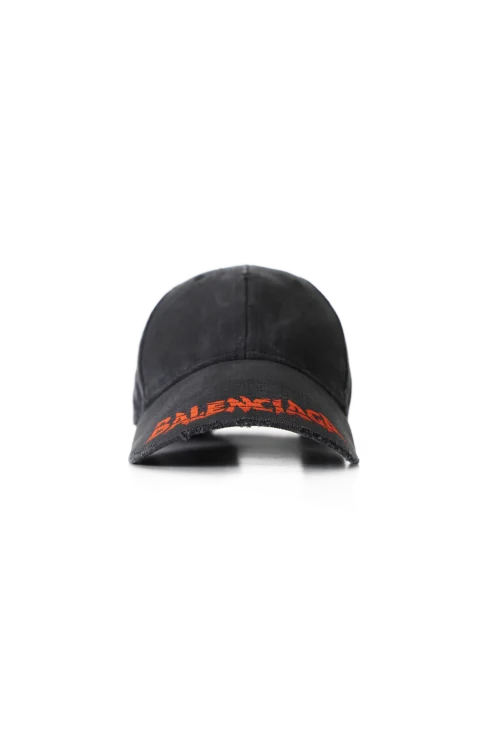 Logo Cap in Black