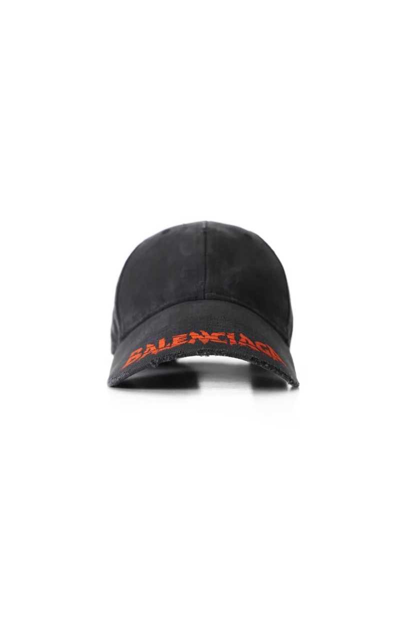 Logo Cap in Black