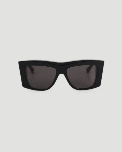 Visor Recycled Acetate Square Sunglasses