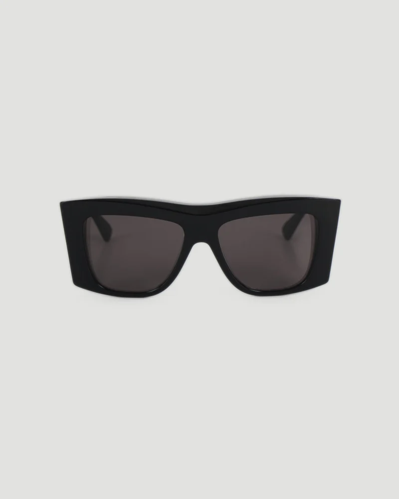 Visor Recycled Acetate Square Sunglasses