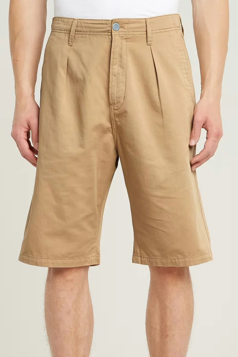 Бермуда Pleated Chino Short D24544-D910-B666-lion gd — снимка 2