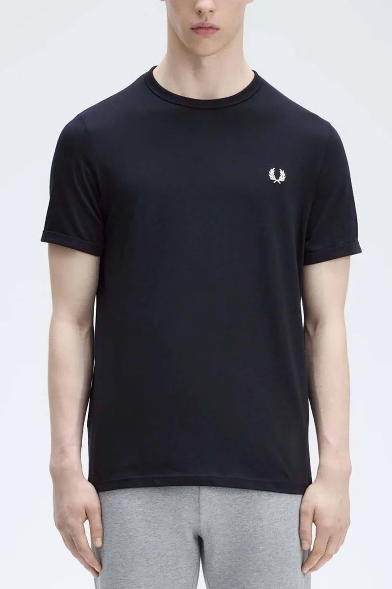 T-Shirt Ringer M3519 608 navy — снимка 2