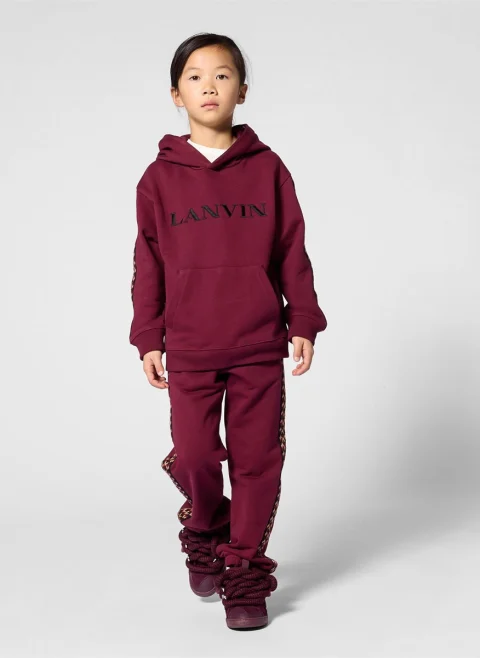 Суитшърт с лого Lanvin Kids — снимка 4