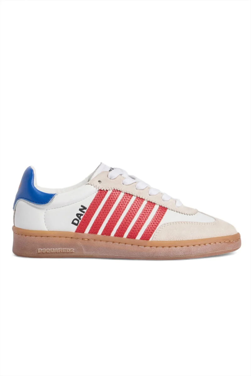 Sneakers SNM047518907438 M2044 bianco+rosso+blu