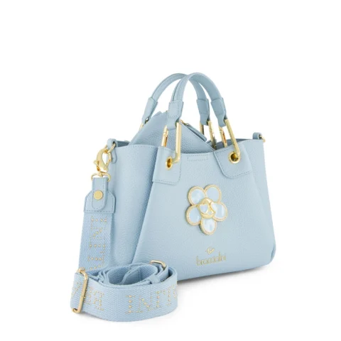 Дамска синя чанта Amy Bijoux Braccialini — снимка 4