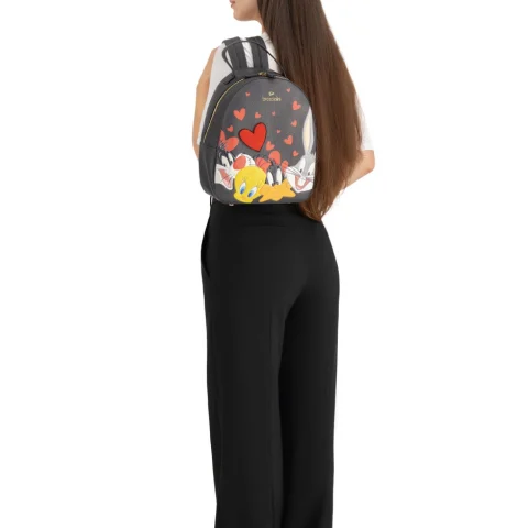 Дамска раница Beth Looney Tunes Braccialini — снимка 8