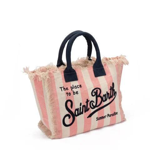 Плажна чанта райе Vanity SAINT BARTH — снимка 4