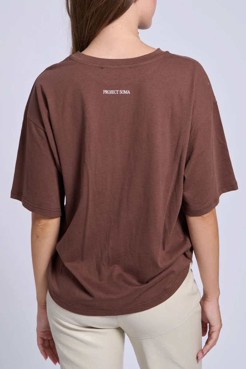 T-Shirt Coquette 1620.37 brown — снимка 2