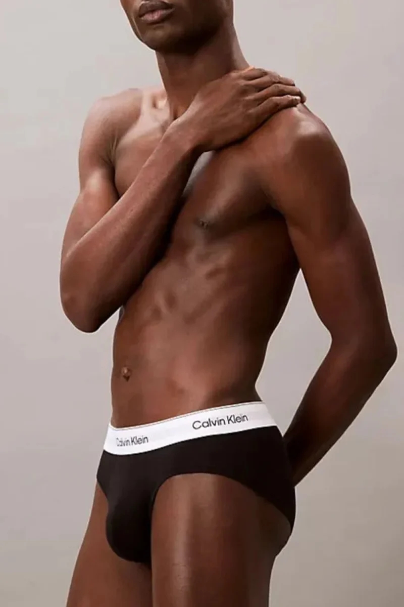 Бельо (Pack of 3) Hip Brief LV00NB4388 MP1 grey heather/white/black — снимка 2