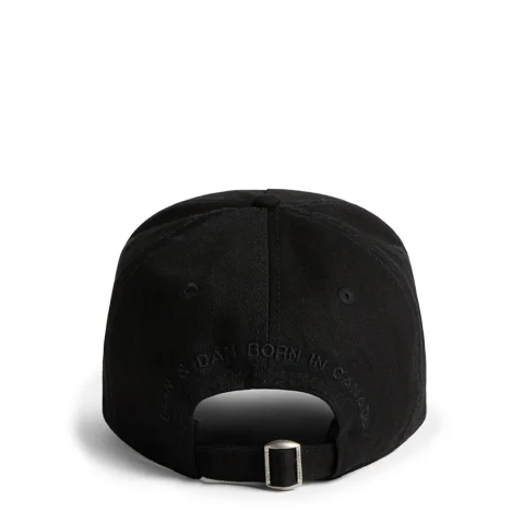 Черна бейзболна шапка Dsquared2 — снимка 8