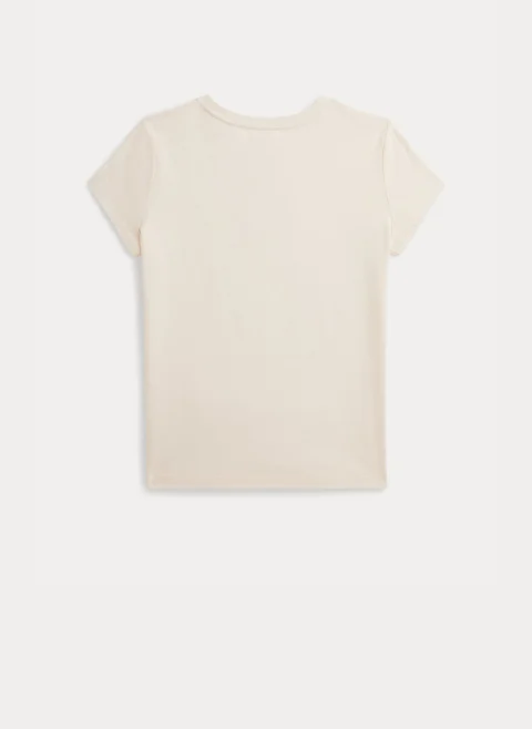 Тишърт с принт 'Polo Bear' Ralph Lauren Kids 7-14 — снимка 2