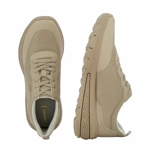 Дамски Сникърс GEOX – D46XTA D ACTIVART BEIGE — снимка 5