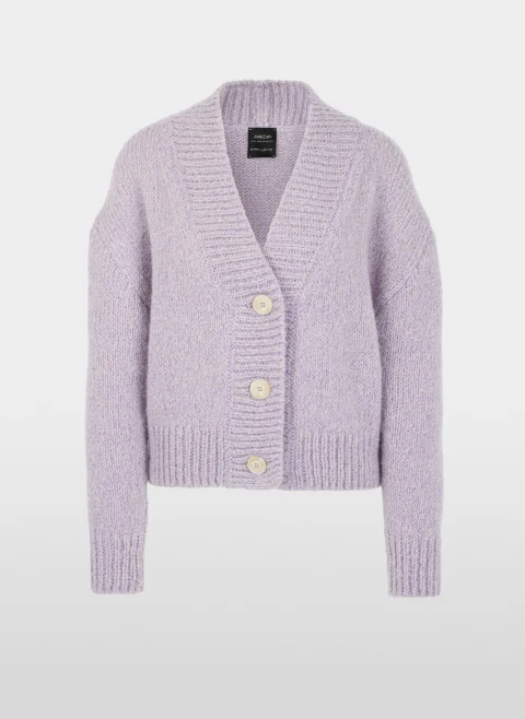 Жилетка с алпака и мохер Marc Cain Collections — снимка 5