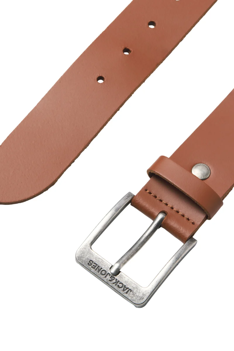 Колан Jacbraga Leather 12289467 18-1421 TCX cognac — снимка 2