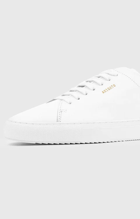 Бели кожени спортни обувки CLEAN 90 — снимка 5