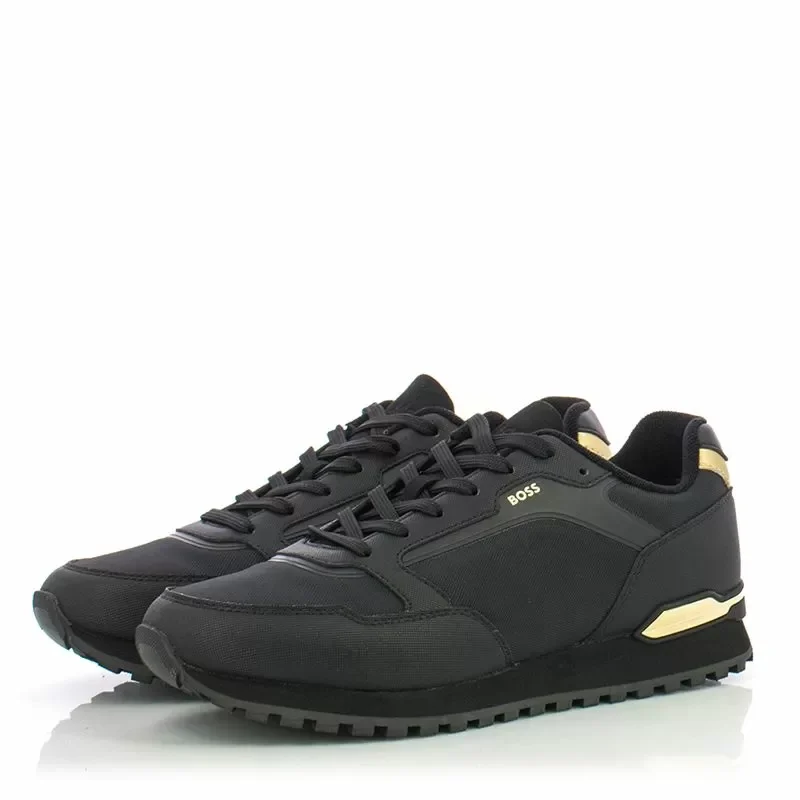 Мъжки Сникърс BOSS – 50552914 PARKOUR-L RUNN TXHF BLACK — снимка 3
