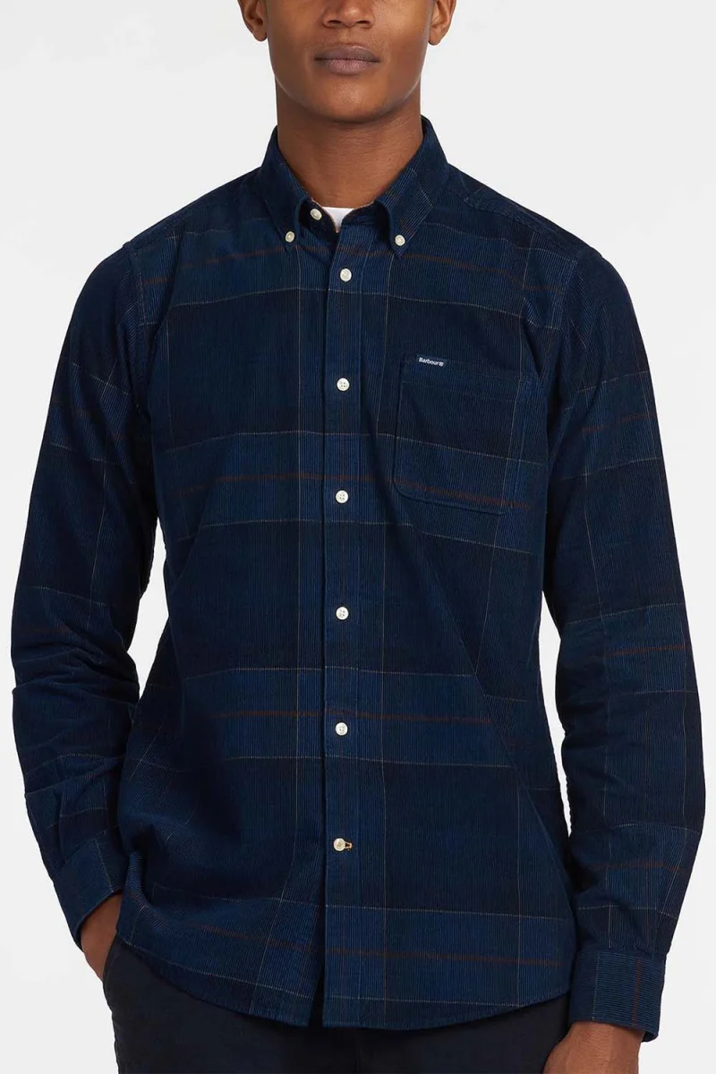 Риза Blair Tailored MSH4986 BRTN54 tn54 midnight tartan — снимка 2
