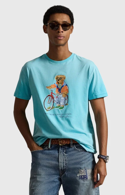 Тениска POLO BEAR в син цвят