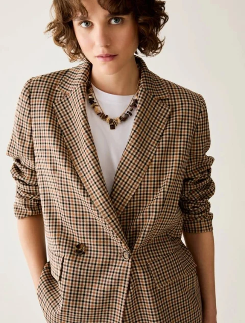 Двуредно сако 'Gingham' Pennyblack Pbbtilde — снимка 2