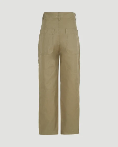 High-Waist Wide-Leg Trousers — снимка 2