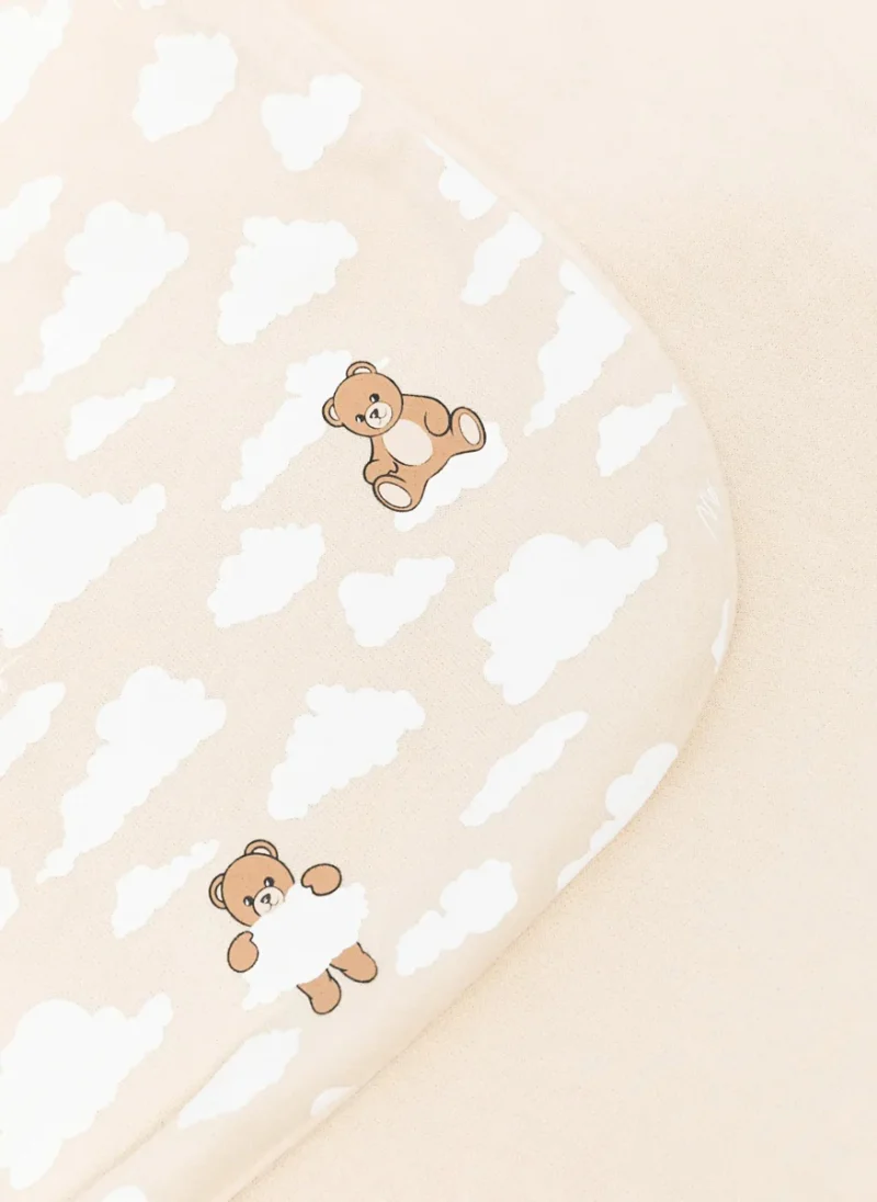 Памучно одеало с принт 'Teddy Bear' Moschino — снимка 3