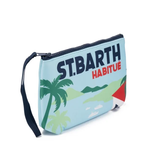 Чантичка с принт Habitué Aline SAINT BARTH — снимка 4