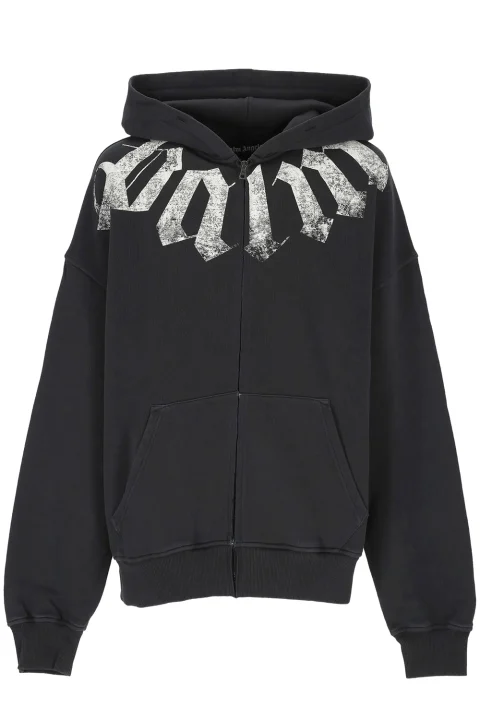 Жилетка Big Neck Logo Loose PAMBE002FL001-1003 black-off white
