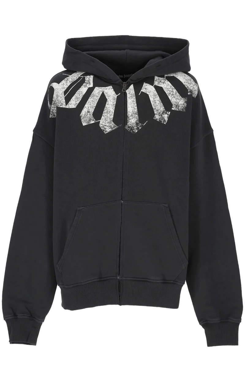 Жилетка Big Neck Logo Loose PAMBE002FL001-1003 black-off white