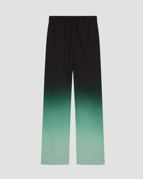 Gradient Ping Pong Jacquard Trousers