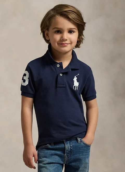 Класически полошърт Ralph Lauren Kids 2-7