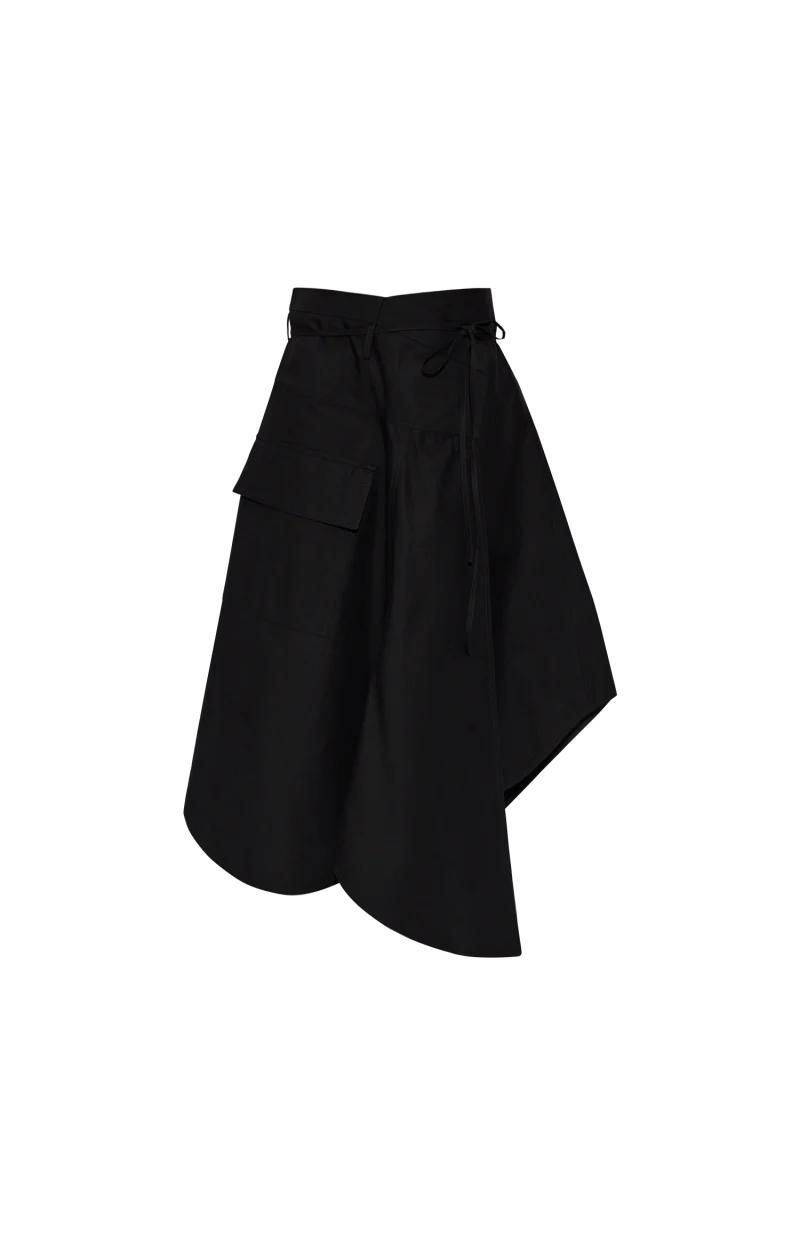 Compact Cotton Toile Skirt