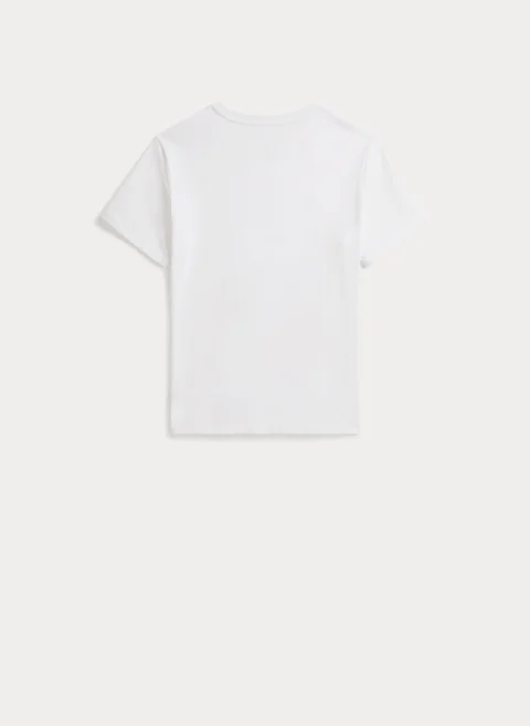 Тишърт с принт 'Polo Bear' Ralph Lauren Kids 7-14 — снимка 2