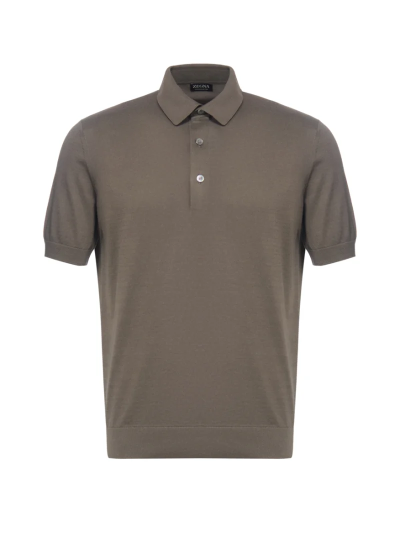 Полошърт от фино плетиво Zegna