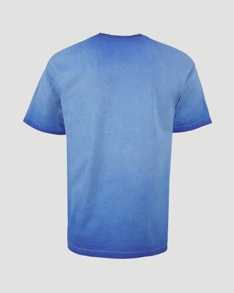 T-Shirt in Cotton with Logo Patch — снимка 3