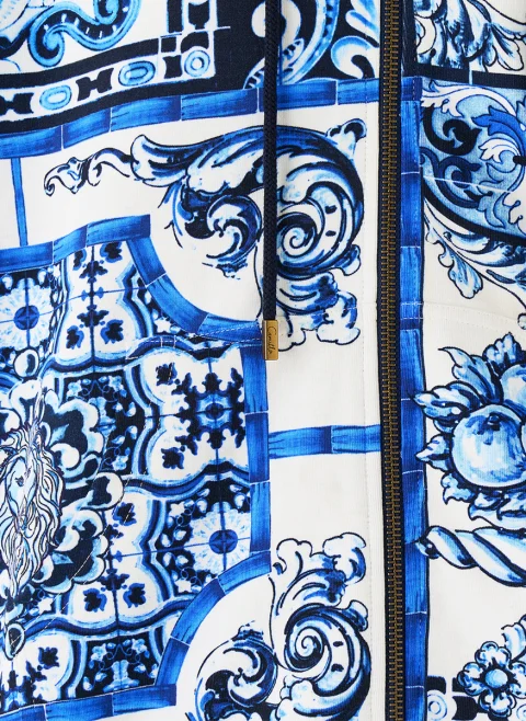 Суитшърт с принт 'A tiled wonderland' Camilla — снимка 5