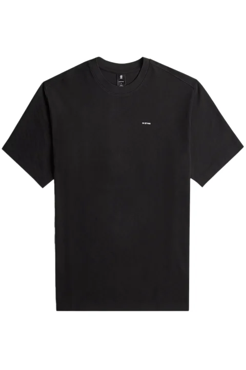 T-Shirt Structured Relaxed Base D28588-D965-6484 dk black