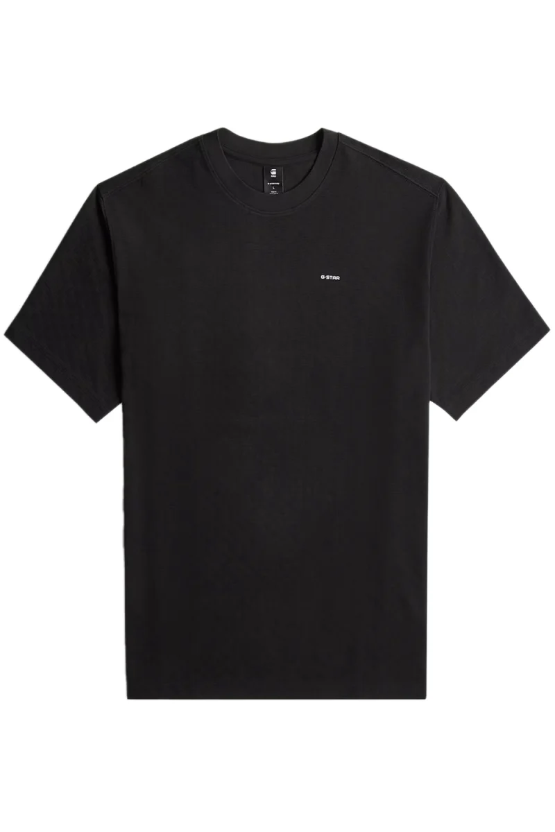 T-Shirt Structured Relaxed Base D28588-D965-6484 dk black