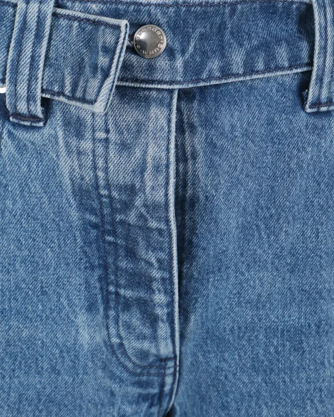 Belted Raver Pant in Denim — снимка 4