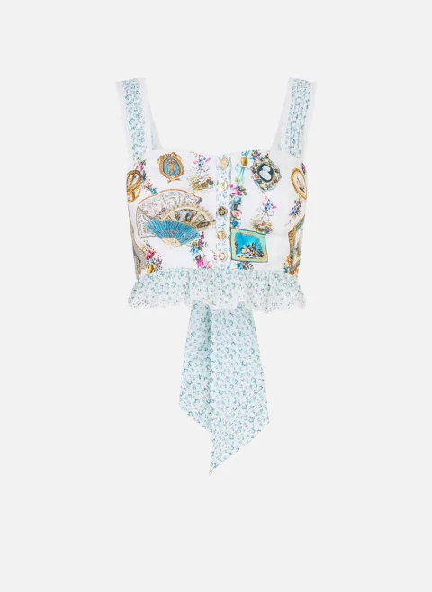 Топ с панделка 'Art for the artisans' Camilla — снимка 6