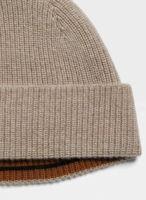 Шапка от 100% кашмир Zegna — снимка 2