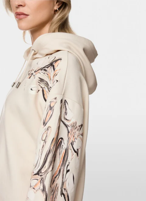 Суитшърт с принт 'Oversized fit' Marc Cain Sports — снимка 4