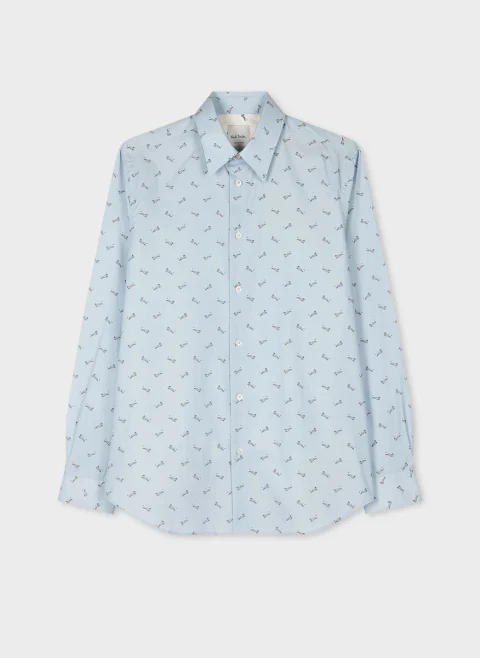 Риза с цялостен принт Paul Smith