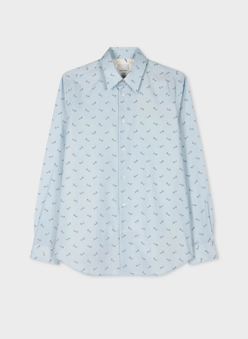 Риза с цялостен принт Paul Smith