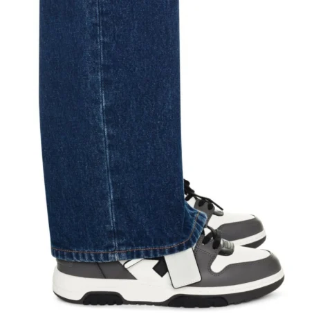 Мъжки сиви сникърси Out Of Office OFF-WHITE — снимка 12