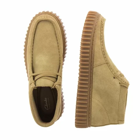 Мъжки Ежедневни Боти CLARKS – 26173663 TORHILL HI DARK SAND — снимка 4