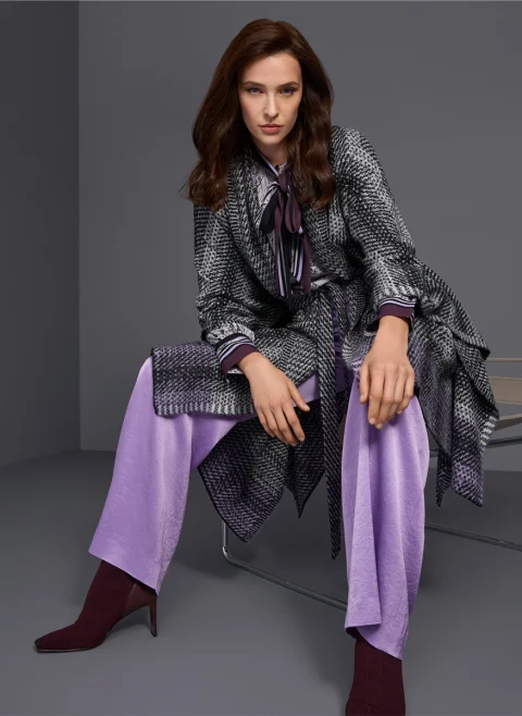 Боти на ток от плетиво Marc Cain Collections — снимка 5